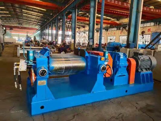 Devulcanized Rubber Refiner Reclaimed Rubber Sheet Line XKJ450