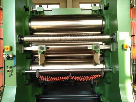 980RPM 132KW 4 Roll Rubber Calender Machine Rubber Mixing Mill