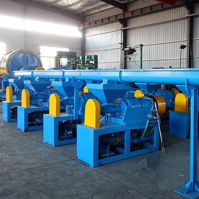 45KW Waste Tyre Recycling Machine Grinding Tires Into Crumb Rubber Line