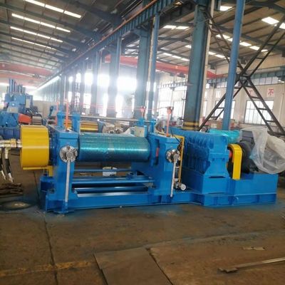 450mm Lab Rubber Mixing Mill Machine Plastic Rubber Mixing Machine