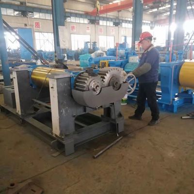 450mm Lab Rubber Mixing Mill Machine Plastic Rubber Mixing Machine