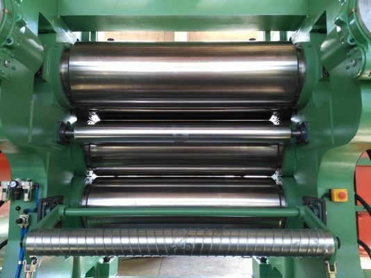 980RPM 132KW 4 Roll Rubber Calender Machine Rubber Mixing Mill