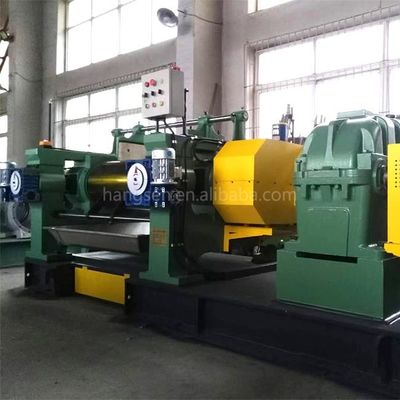 XK660 Two Roll Mixing Mill 245Kw Rubber Processing Machinery